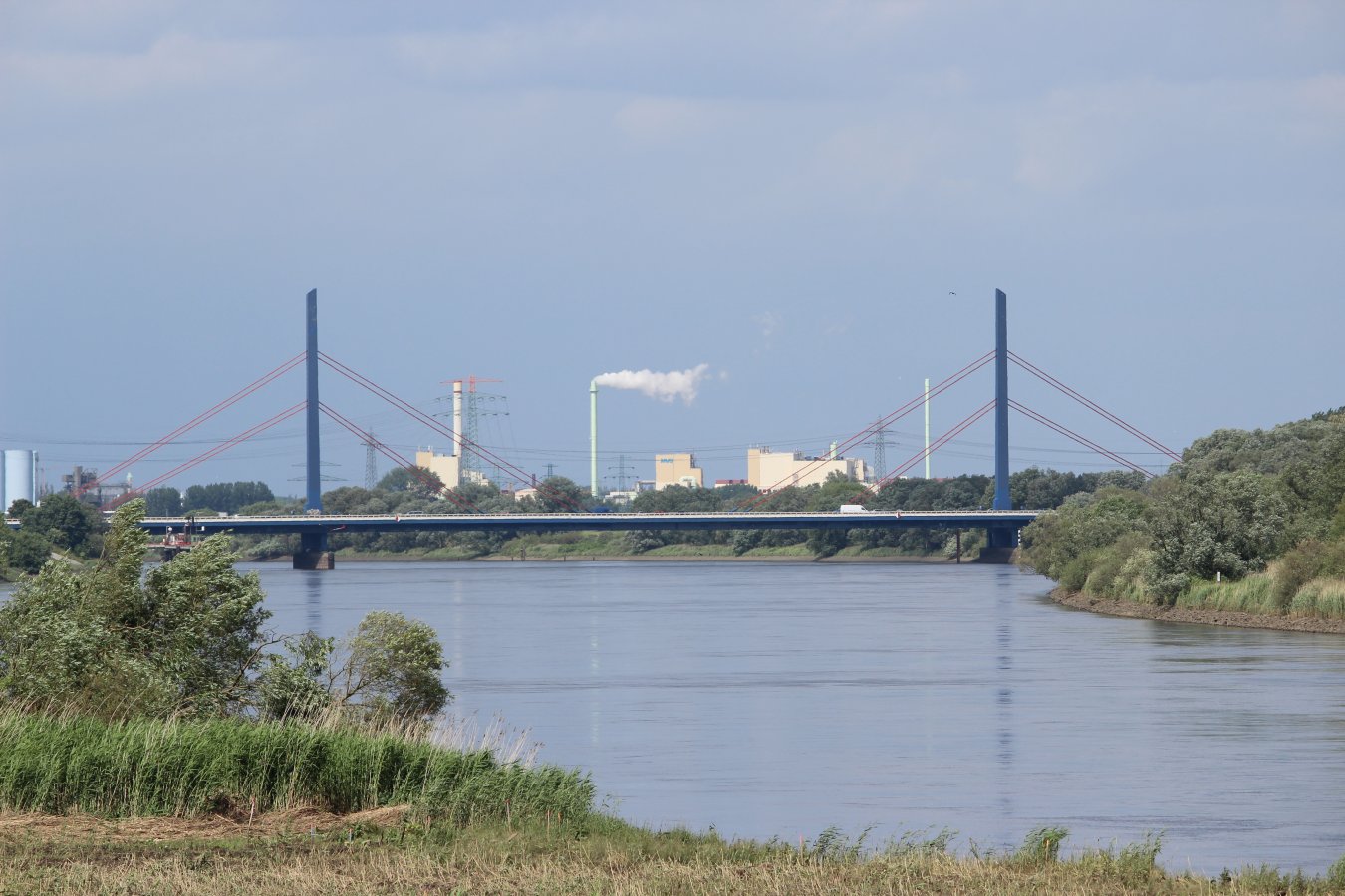  Norderelbbrücke - Autobahn A1 bei Hamburg 