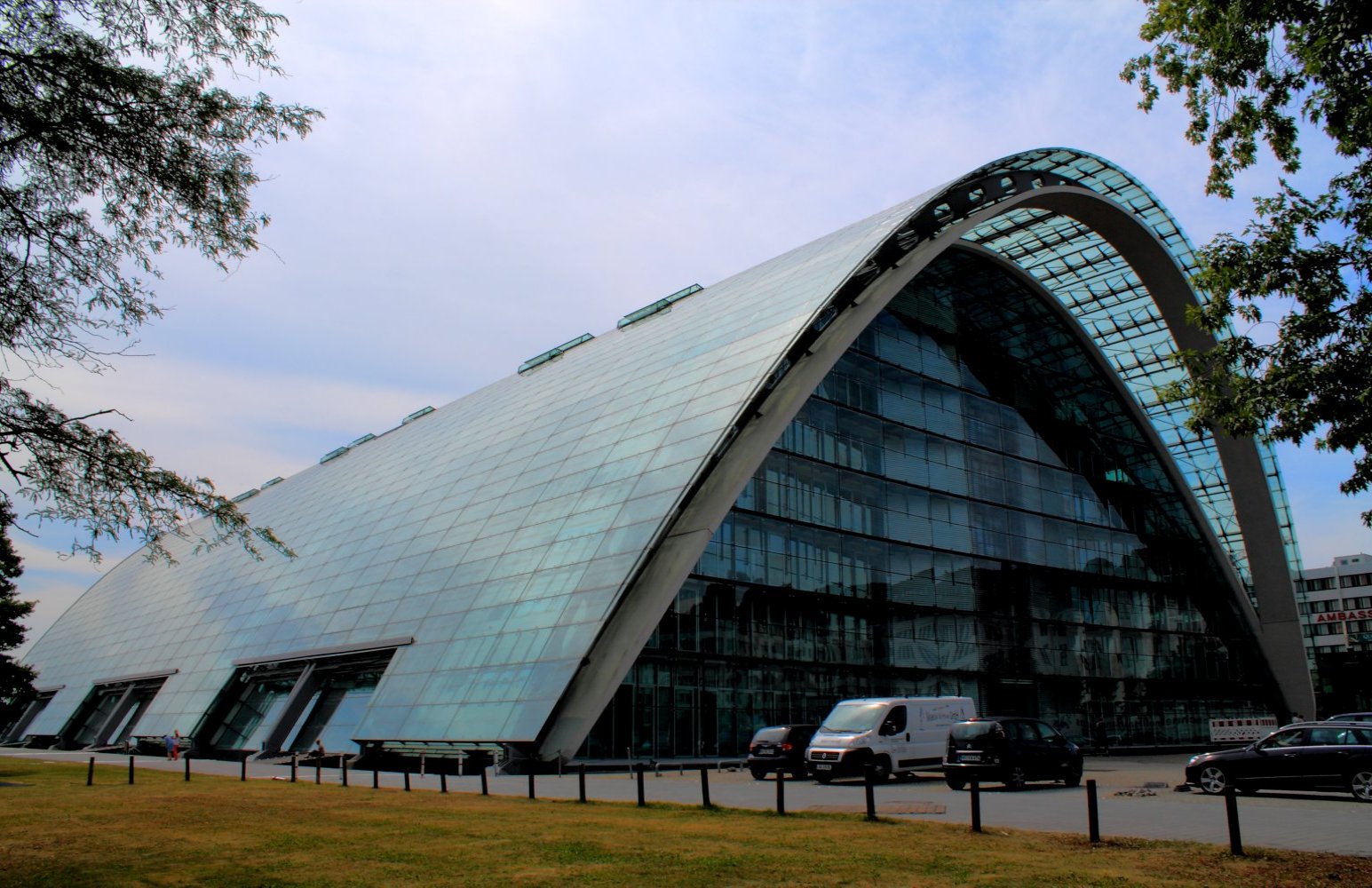  Hamburg - spektakuleres Glashaus 